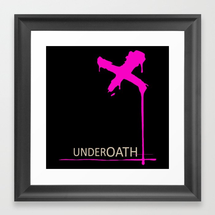 Underoath pink outlet x shirt