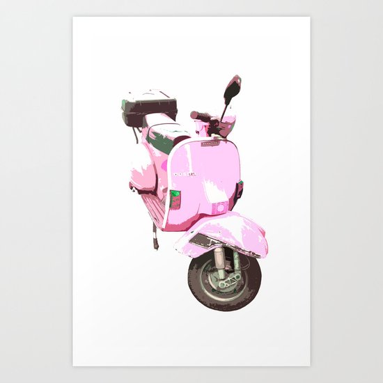 Go Pink! Art Print