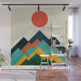 The hills are alive Wall Mural