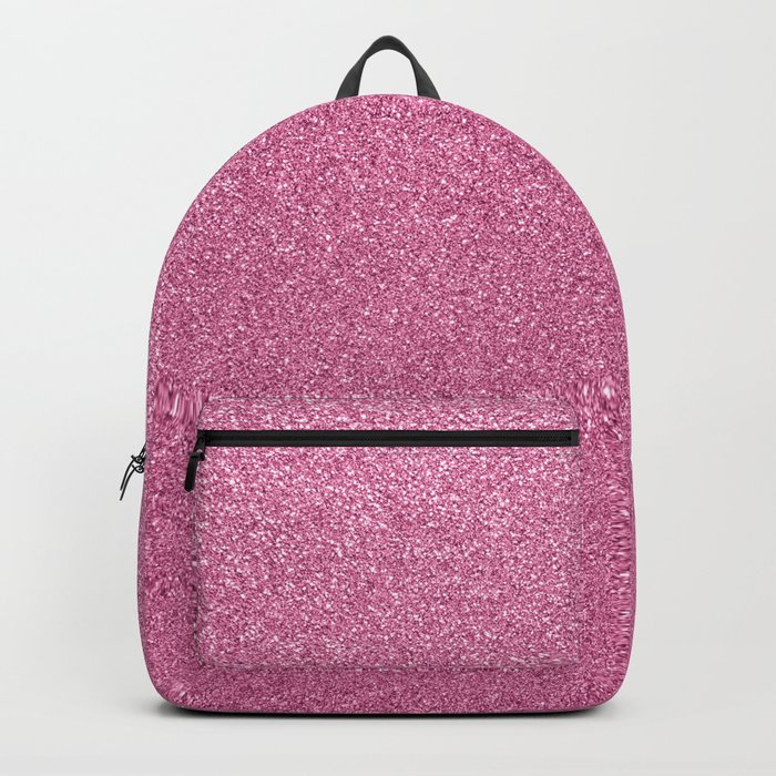 Pink top sparkle backpack