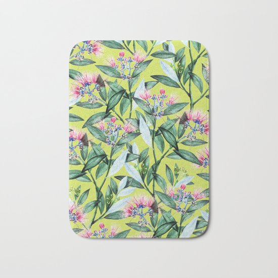 Floral Cure #society6 #decor #buyart Bath Mat