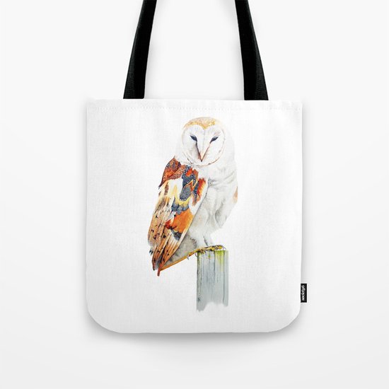 Barn Owl Tote Bag