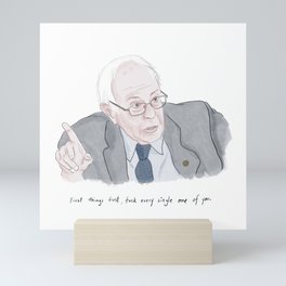 Bernie Sanders  Mini Art Print
