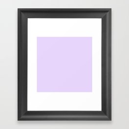Dreamy Purple Framed Art Print