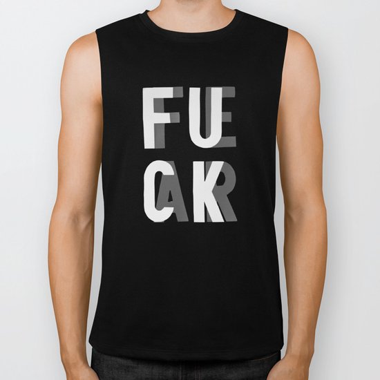 Fuck Fear Biker Tank