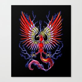 Thunderbird Mythical Bird Canvas Print