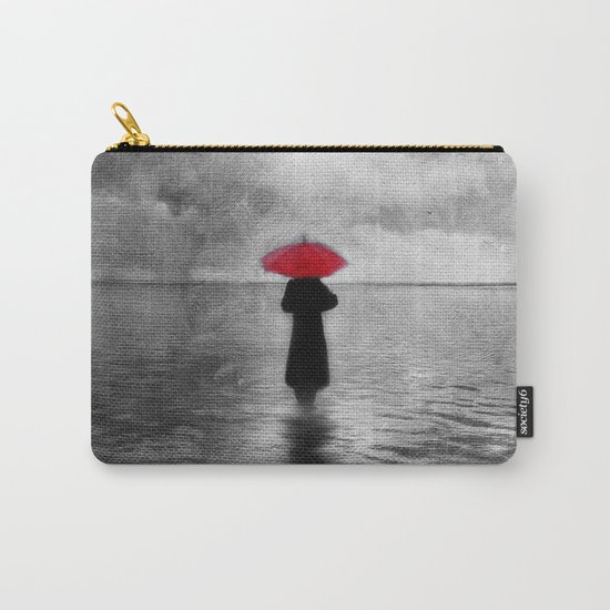 waiting in the sea II - by Viviana Gonzalez Carry-All Pouch