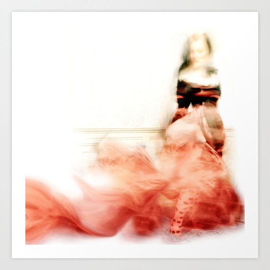 Lady Rose Art Print