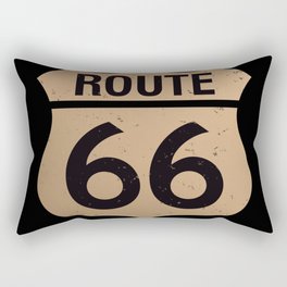 Route 66 Rectangular Pillow