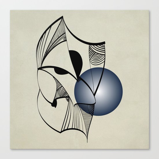 Abstract L1 Canvas Print