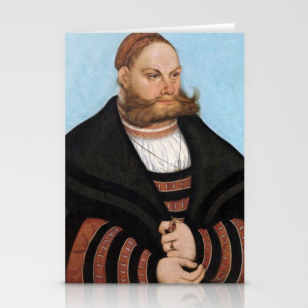 Lucas Cranach Lukas Spielhausen (1532)  Stationery Cards