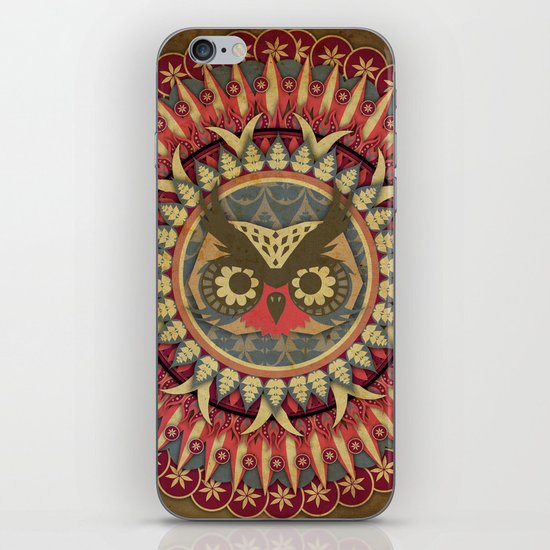 Vintage Owl iPhone & iPod Skin