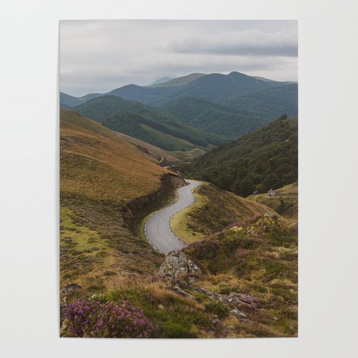 Basque Landscape Poster