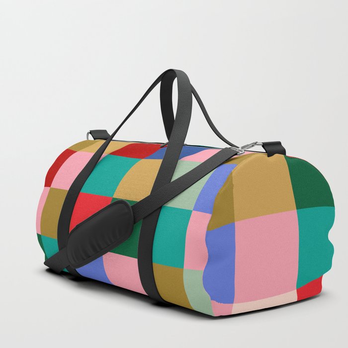 Winter Patchwork Duffle Bag