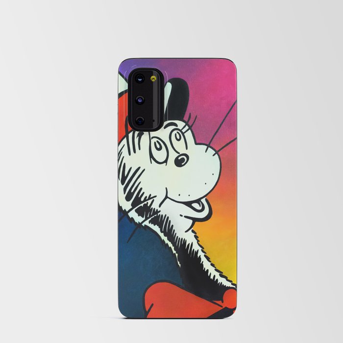 Portrait of a Cat in a Hat Android Card Case