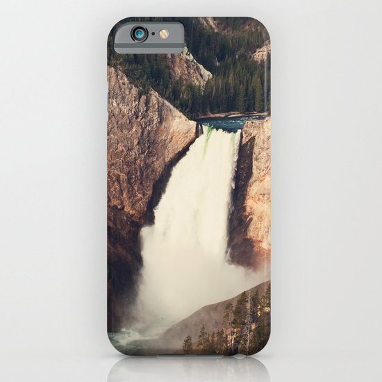 Yellowstone Canyon Waterfall iPhone & iPod Case