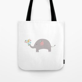 Ela the Elephant Tote Bag