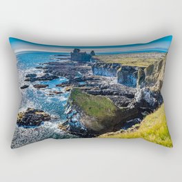 Hellnahraun coast, Iceland #2 Rectangular Pillow