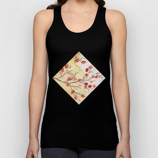 Cherry Blossom - Variation 2 Unisex Tank Top