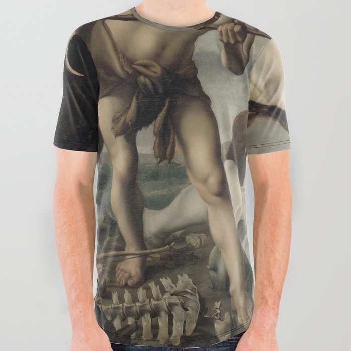 Cadmus slaying the dragon All Over Graphic Tee