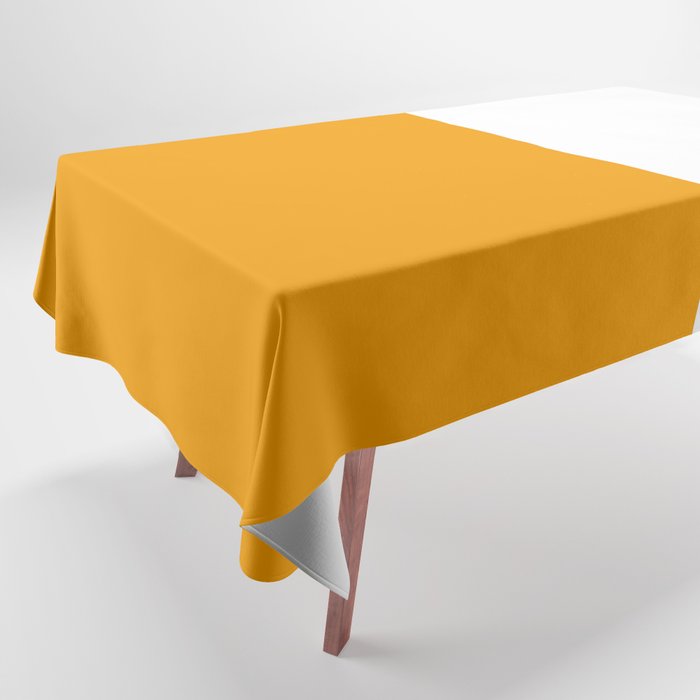 Classic Orange|White Tablecloth