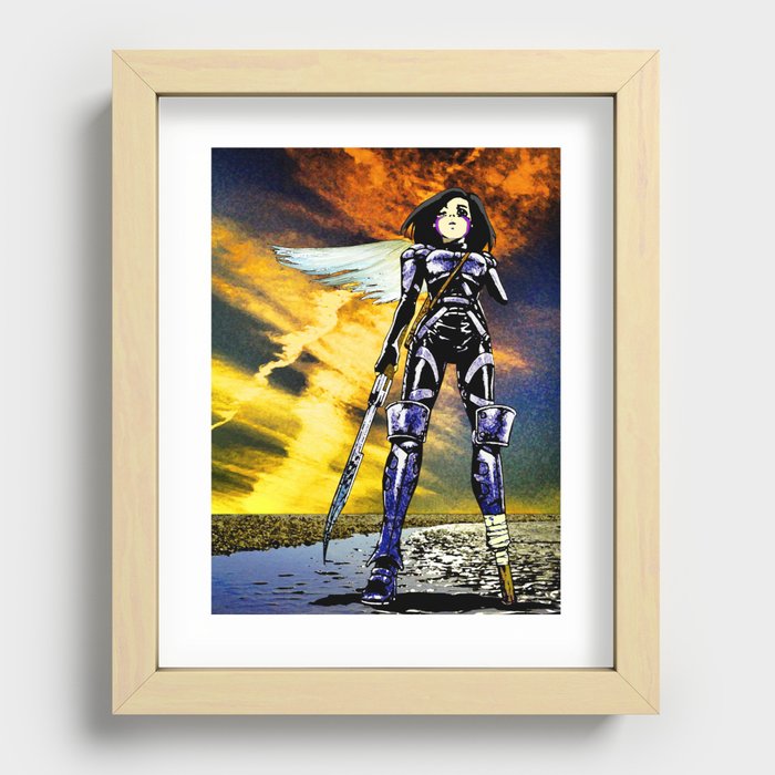 Ouroboros – Battle Angel Alita Recessed Framed Print