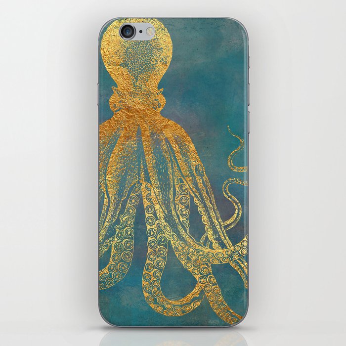 Deep Sea Life Octopus iPhone Skin