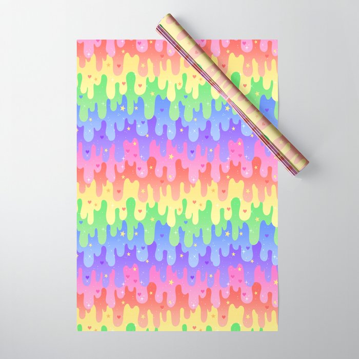 rainbow wrapping paper