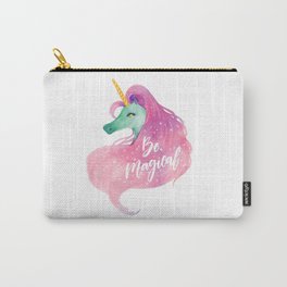 BE MAGICAL (UNICORN) Carry-All Pouch