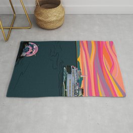 Silent Sailor Area & Throw Rug
