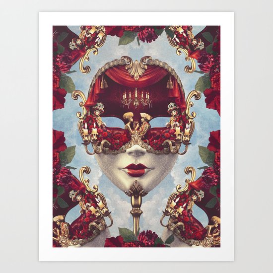 Floral Decadence Art Print