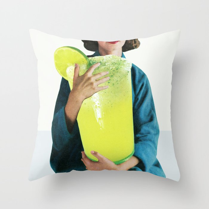 MARGARITA by Beth Hoeckel Throw Pillow