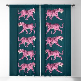 Fierce: Night Race Pink Tiger Edition Blackout Curtain