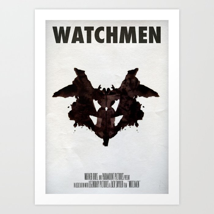 rorschach - Watchmen - Posters and Art Prints