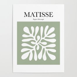 Matisse - Papier Découpé (Green) Poster