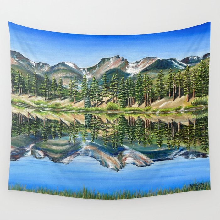 Sprague Lake  Wall Tapestry