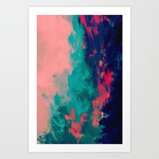 Painted Clouds IV Art Print