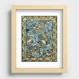 William Morris "Birds and Acanthus" Recessed Framed Print