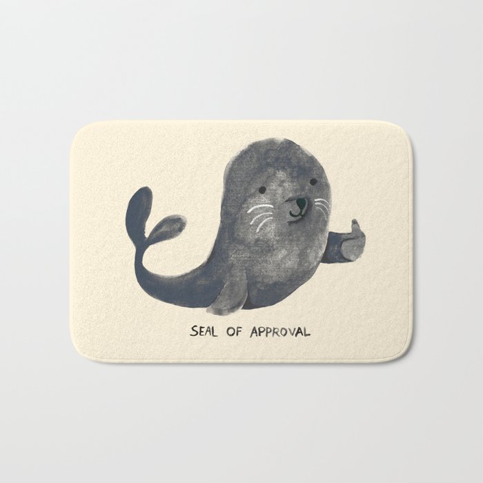 Seal Of Approval Bath Mat