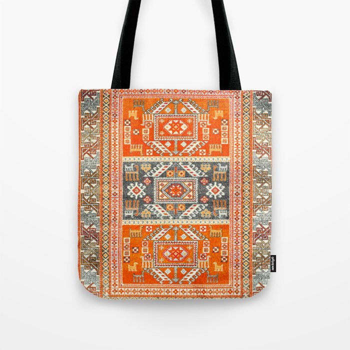 Antique Oriental Traditional Bohemian Moroccan Style Tote Bag