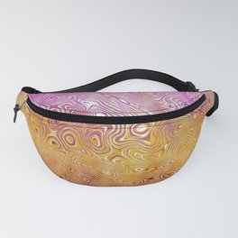 Pink Wave Fanny Pack