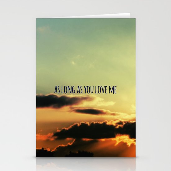 LOVE QUOTE Stationery Cards