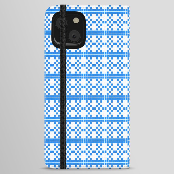 New Optical Pattern 119  pixel art iPhone Wallet Case