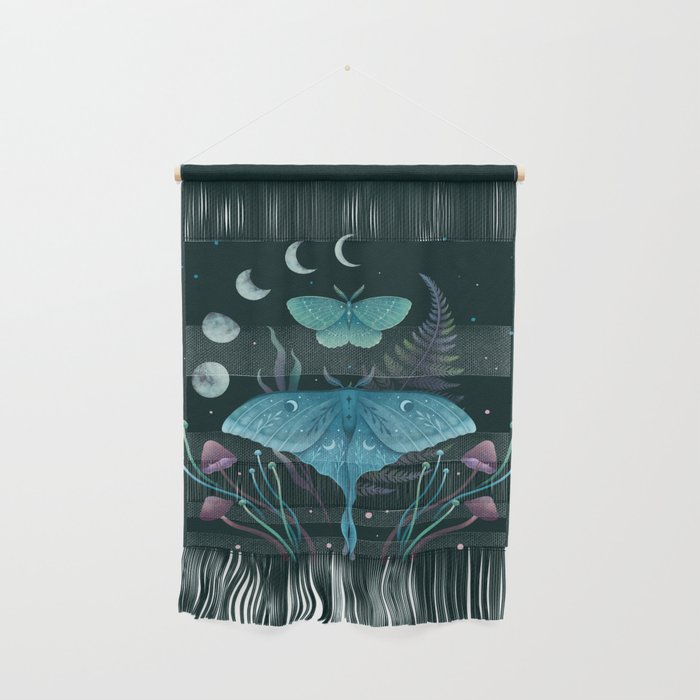 Luna and Emerald Wall Hanging