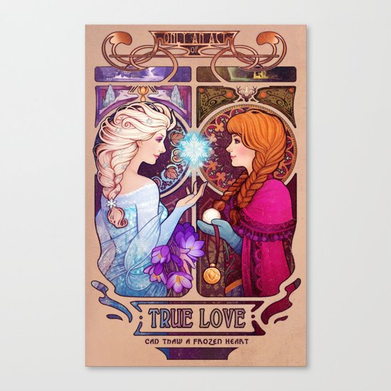 Let Me In - quote version Canvas Print