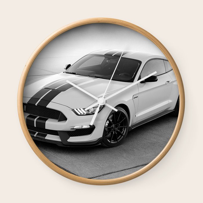 Muscle Car Wall Clock By Groppo Society6