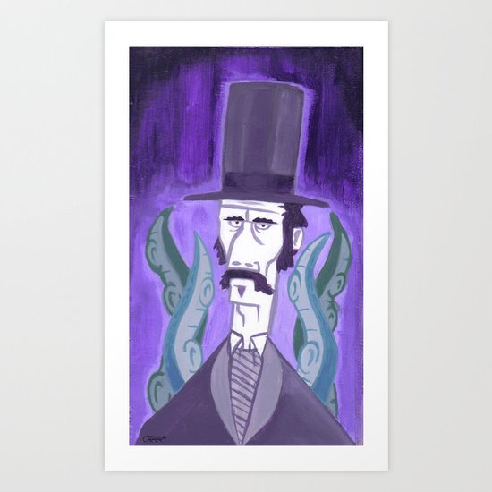 the Professor Art Print