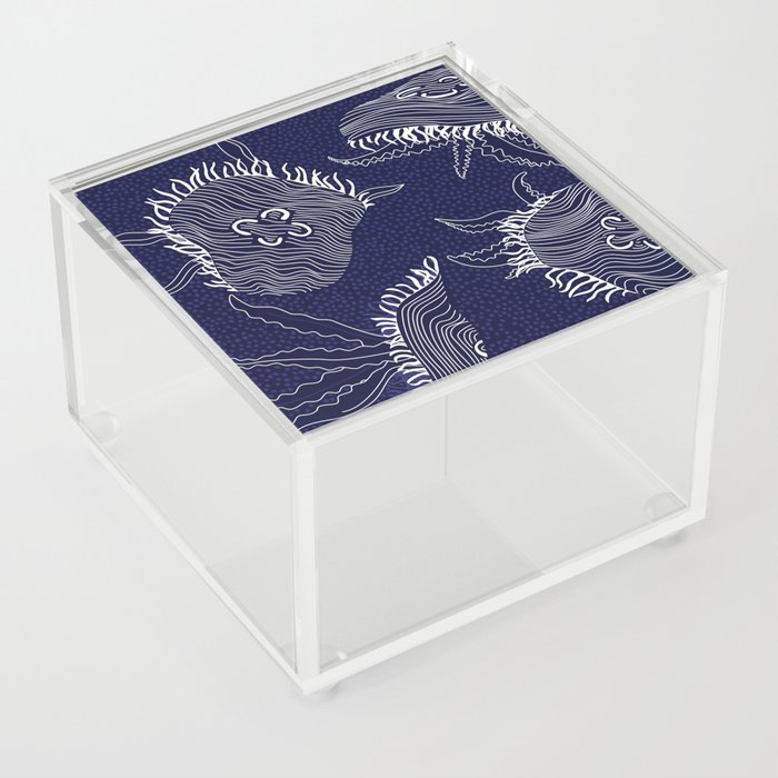 Midnight Moon Jellies Acrylic Box
