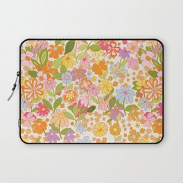 Floral laptop sleeve top