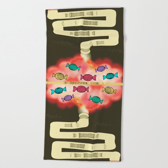 Candies / Generator 17-11-16 / Notebook Beach Towel